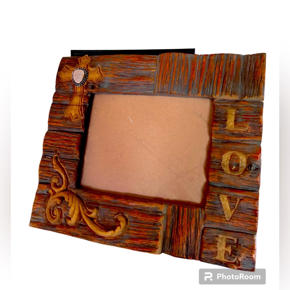 Very nice western picture frame.